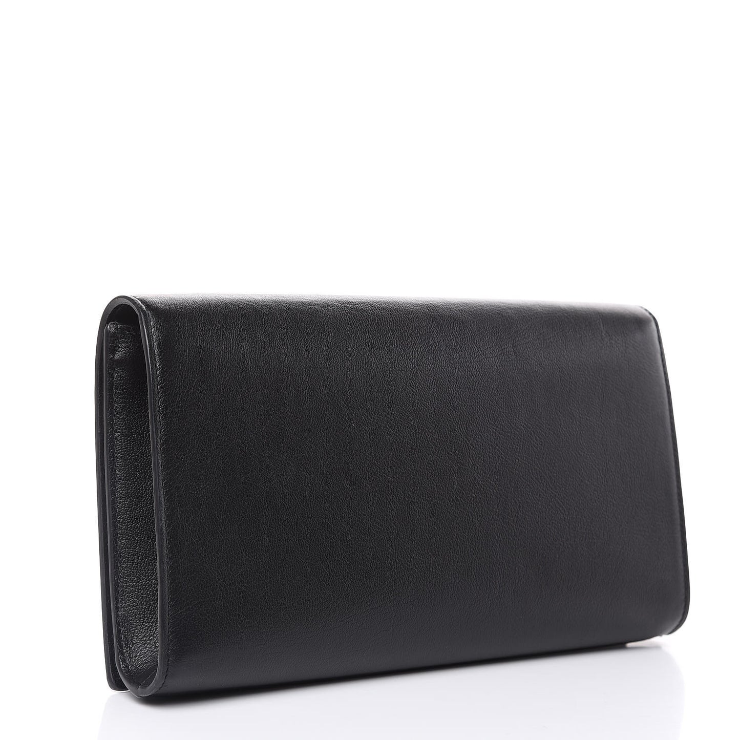Calfskin Monogram Large Belle De Jour Clutch Black