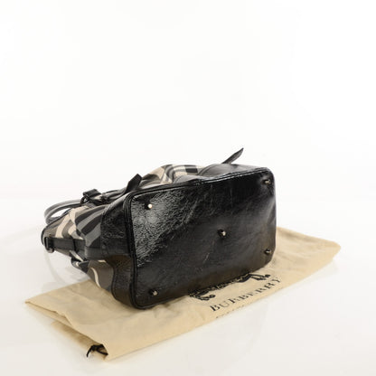 Burberry Nylon Beat Check Lowry Black 4 of 8