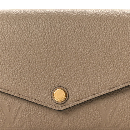 Louis Vuitton Empreinte Sarah Wallet NM Tourterelle 8 of 9