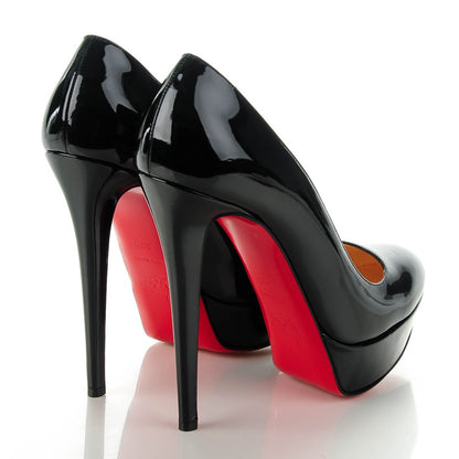 Christian Louboutin Patent Bianca 140 Pumps 39.5 Black 4 of 7