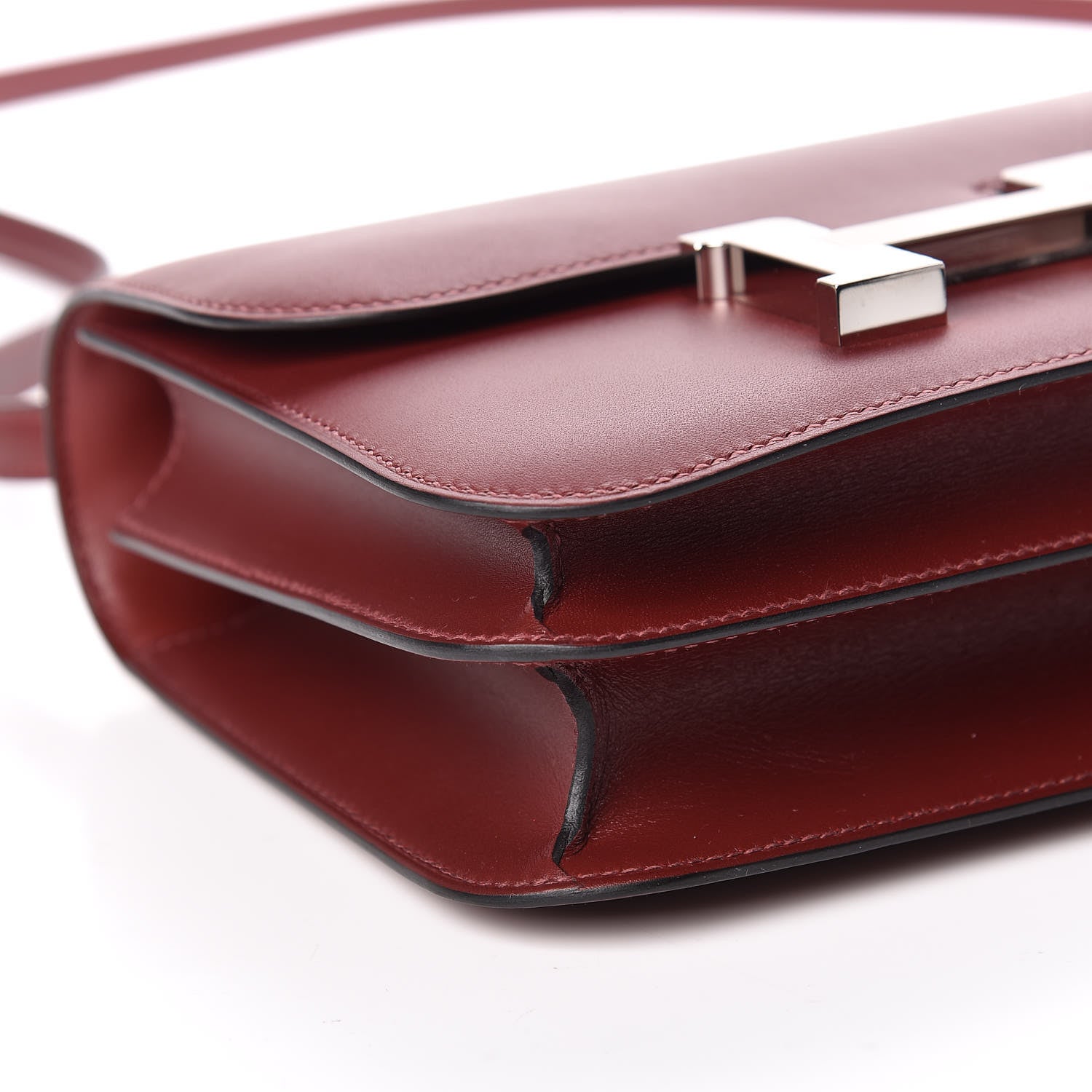 Hermes Veau Monsieur Constance 18 Rouge H 6 of 21