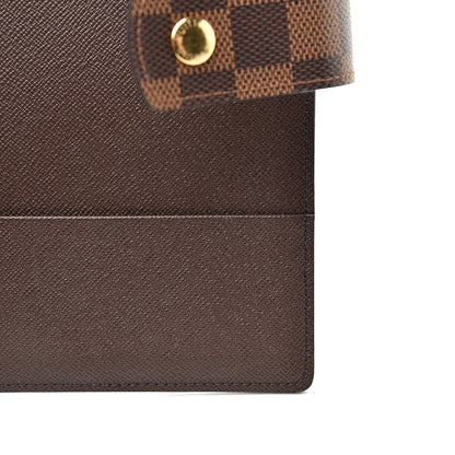 Louis Vuitton Damier Ebene Large Ring Agenda Cover 8 of 9