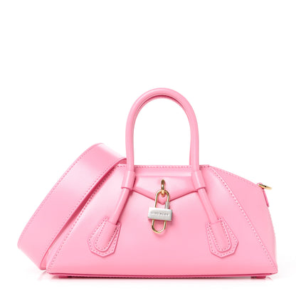 Givenchy Box Calfskin Mini Antigona Stretch Bright Pink 1 of 12