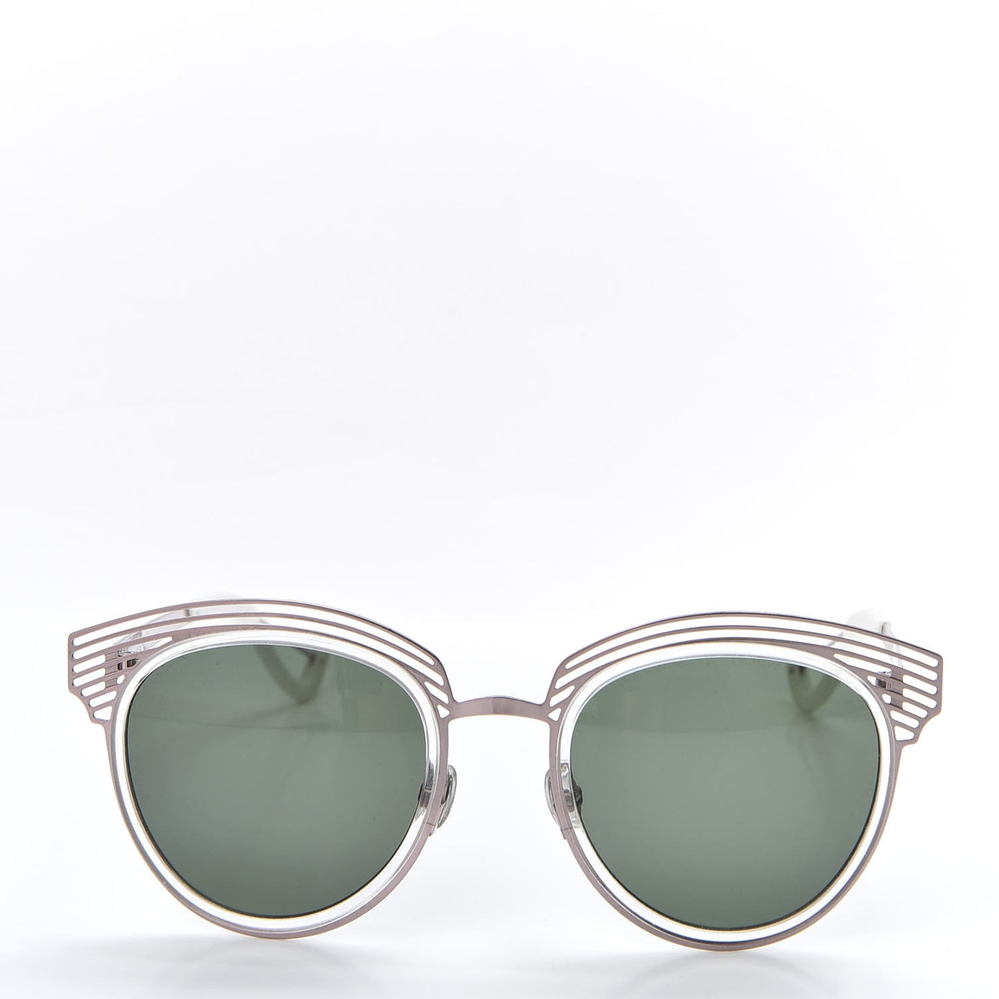 Acetate Enigme Sunglasses Pink White