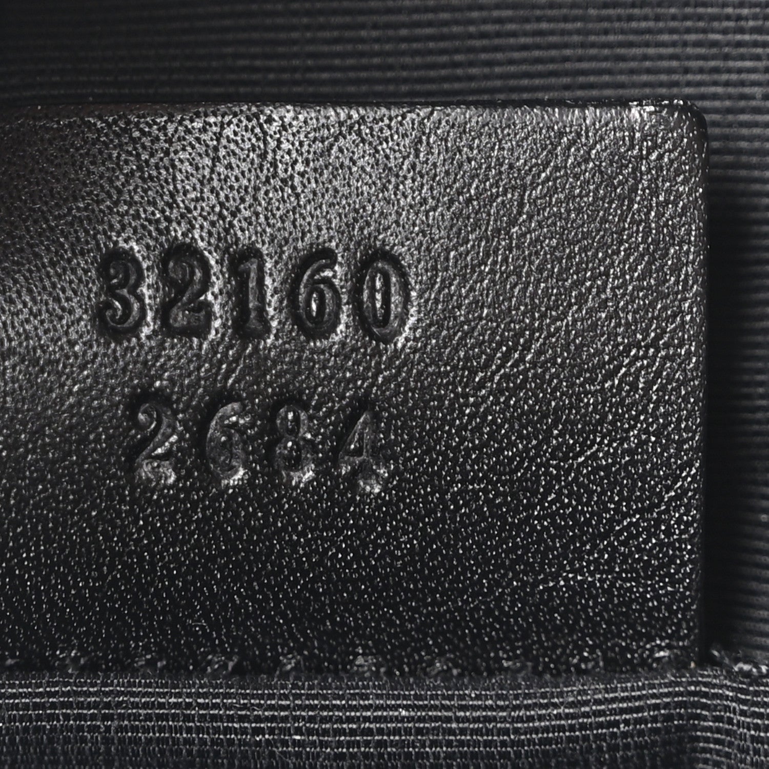 Gucci Denim Monogram Pochette Black 7 of 10