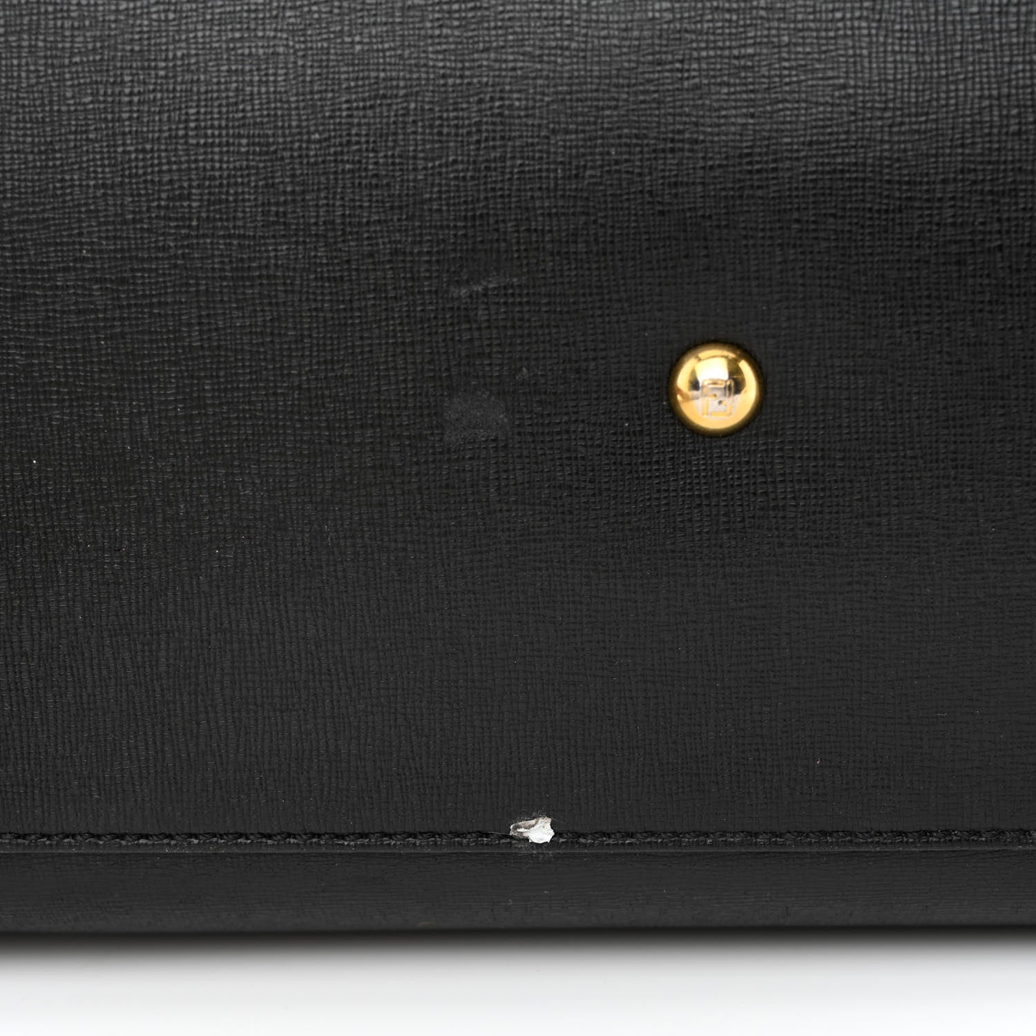 Fendi Vitello Elite Regular 2Jours Tote Black 12 of 14
