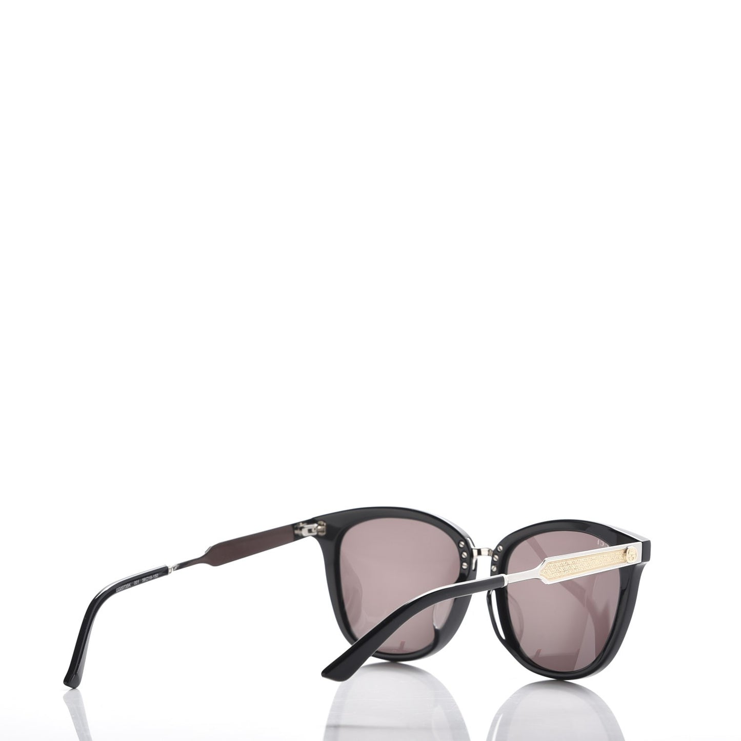 Round GG 0073/S Sunglasses Black