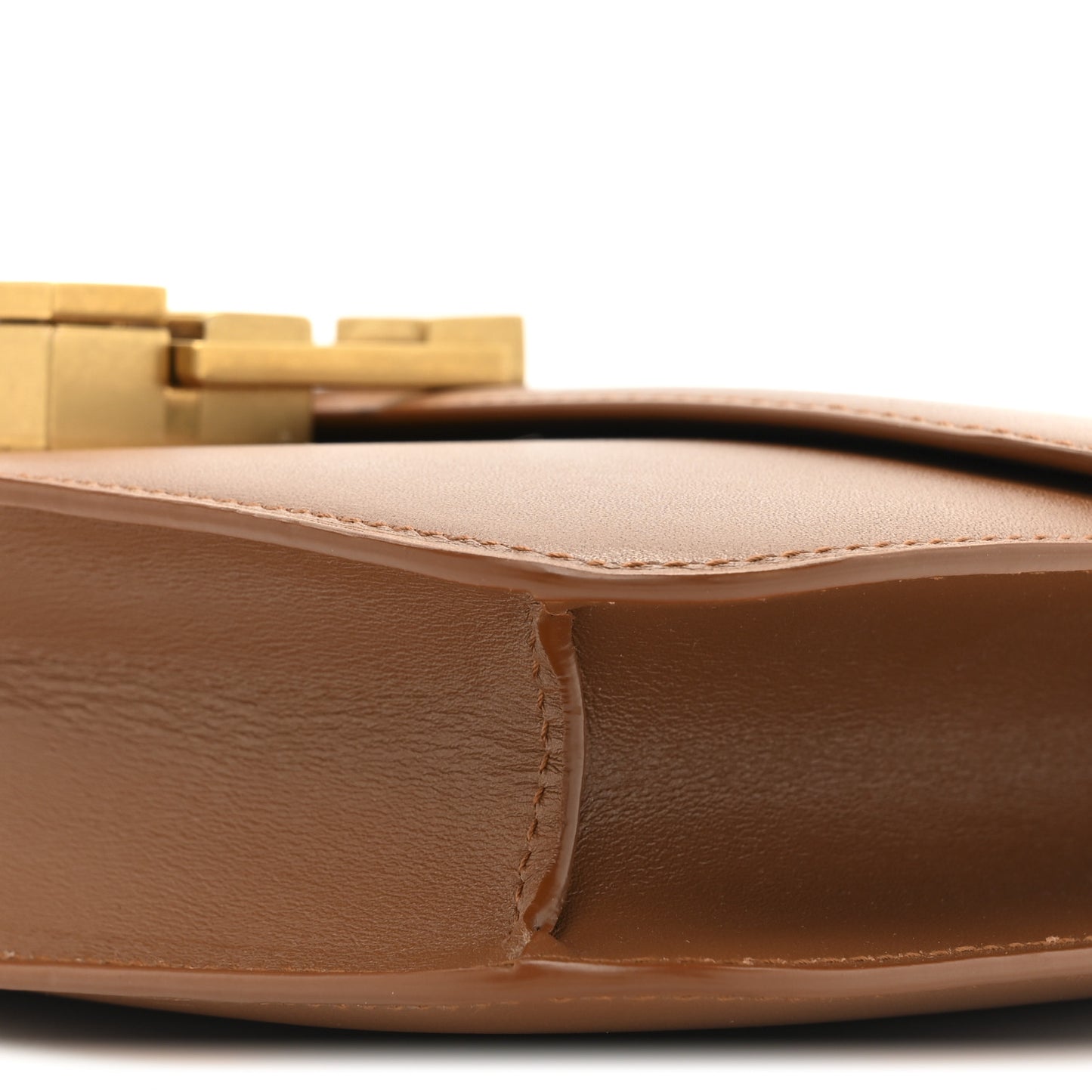 Smooth Calfskin Carre Satchel Brick
