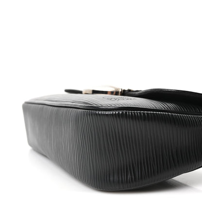 Louis Vuitton Epi Montaigne Clutch Black 9 of 9