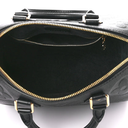 Louis Vuitton Empreinte Monogram Giant Speedy Bandouliere 25 Black 5 of 14