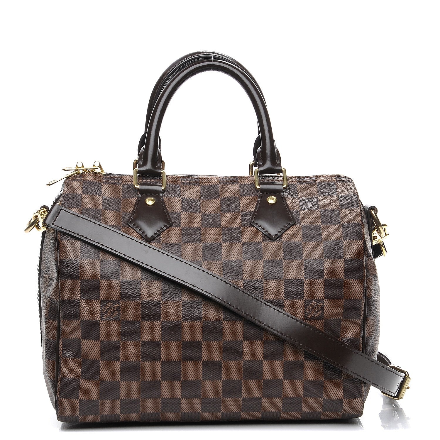 Louis Vuitton Damier Ebene Speedy Bandouliere 25 1 of 10