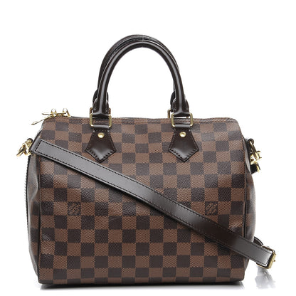 Louis Vuitton Damier Ebene Speedy Bandouliere 25 1 of 10