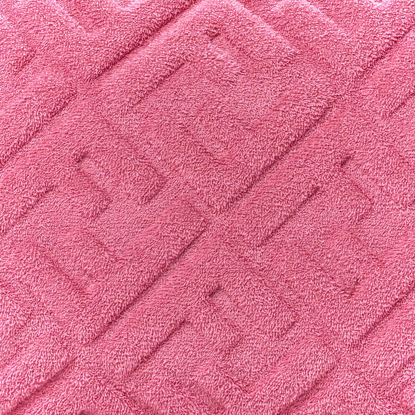 Terry Cloth Vitello Century Matte FF 1974 Embossed Medium Trapezoid Beauty Pouch Lollypop