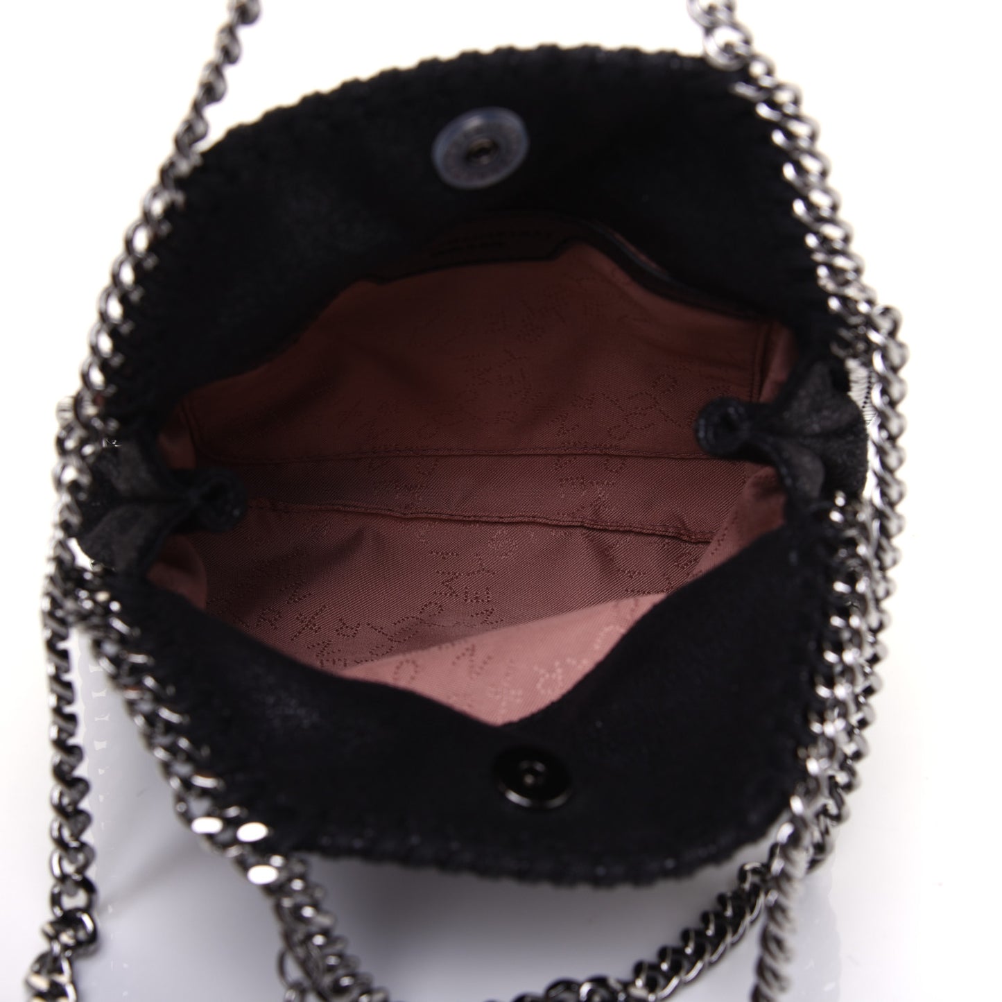 Shaggy Deer Tiny Falabella Tote Black