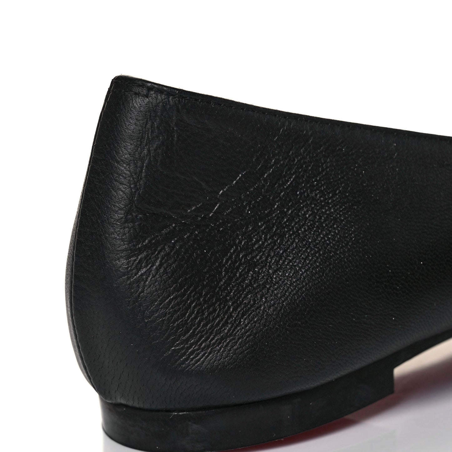 Shiny Nappa Ballalla Flats 39 Black