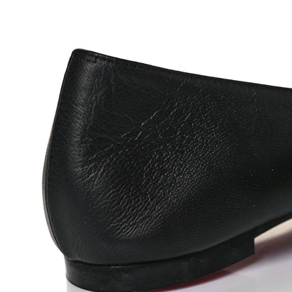 Christian Louboutin Shiny Nappa Ballalla Flats 39 Black 8 of 10