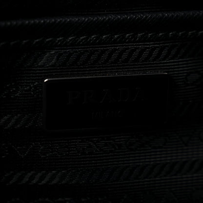 Prada Tessuto Nylon Saffiano Medium Backpack Black 7 of 13