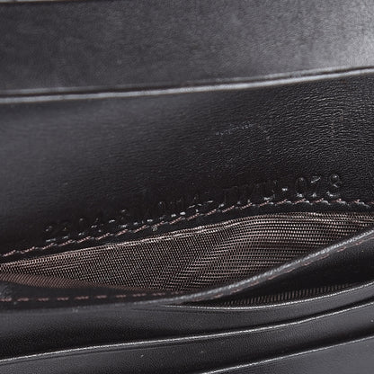 Fendi Zucca Cuoio Lucido Compact Wallet Tobacco Moro 9 of 11