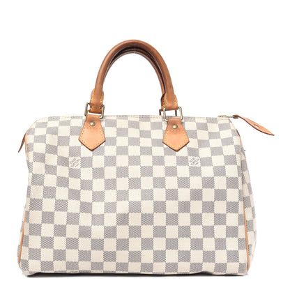 Louis Vuitton Damier Azur Speedy 30 1 of 29