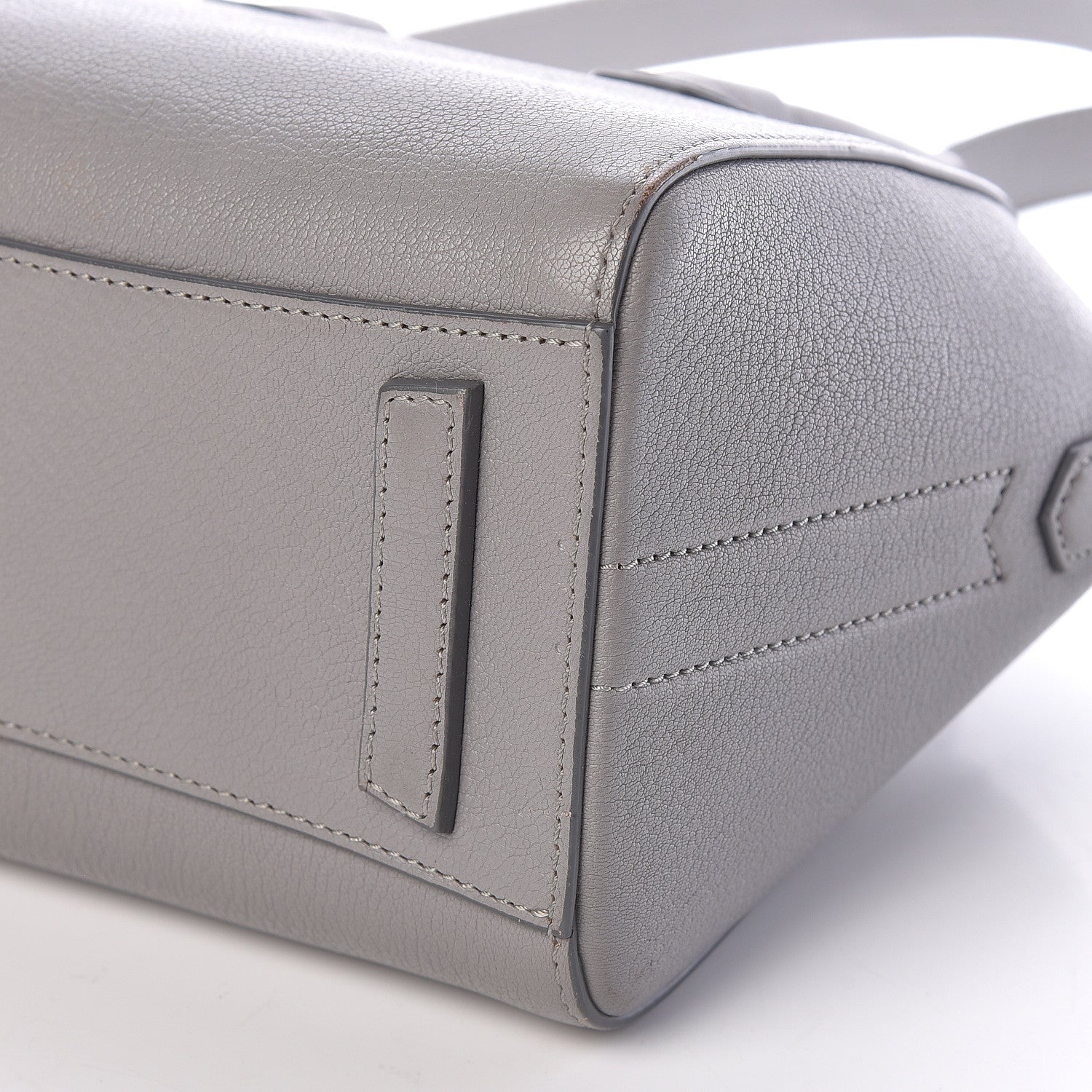 Givenchy Sugar Goatskin Mini Antigona Pearl Grey 10 of 16
