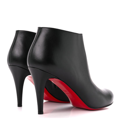 Christian Louboutin Calfskin Belle 85 Ankle Boots 39.5 Black 4 of 7