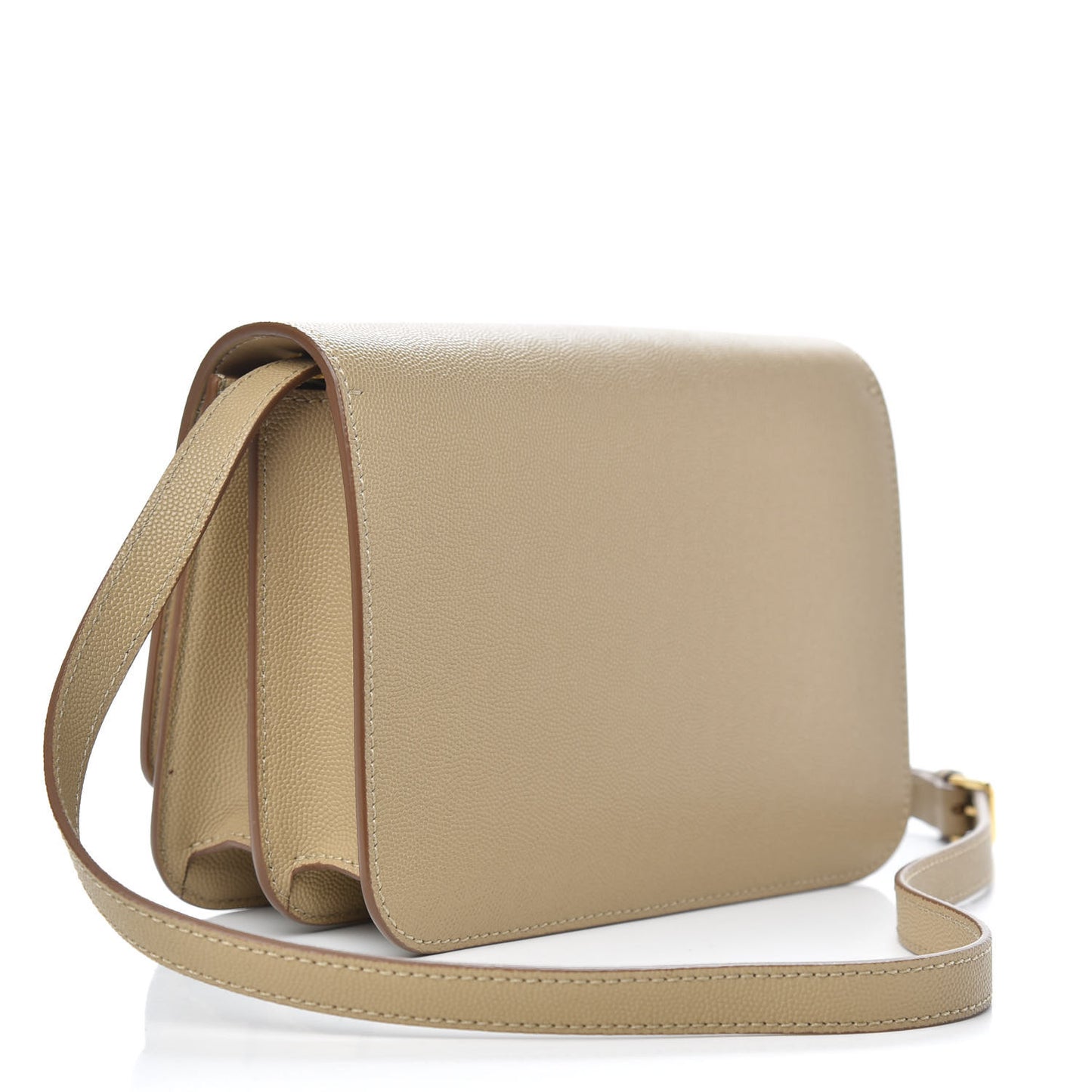 Calfskin Small TB Bag Archive Beige