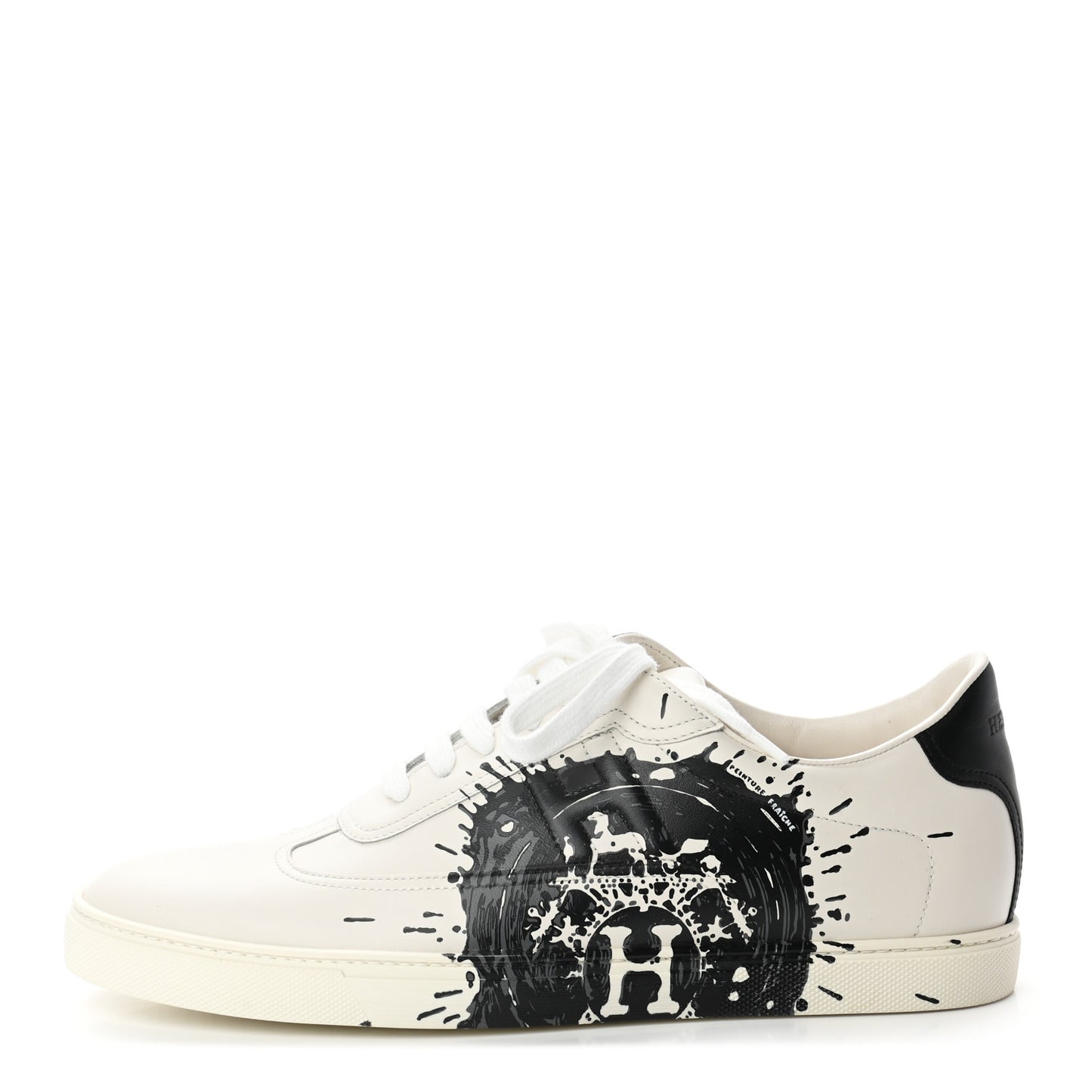 Swift Peinture Fraiche Mens Quicker Sneakers 42 White Black