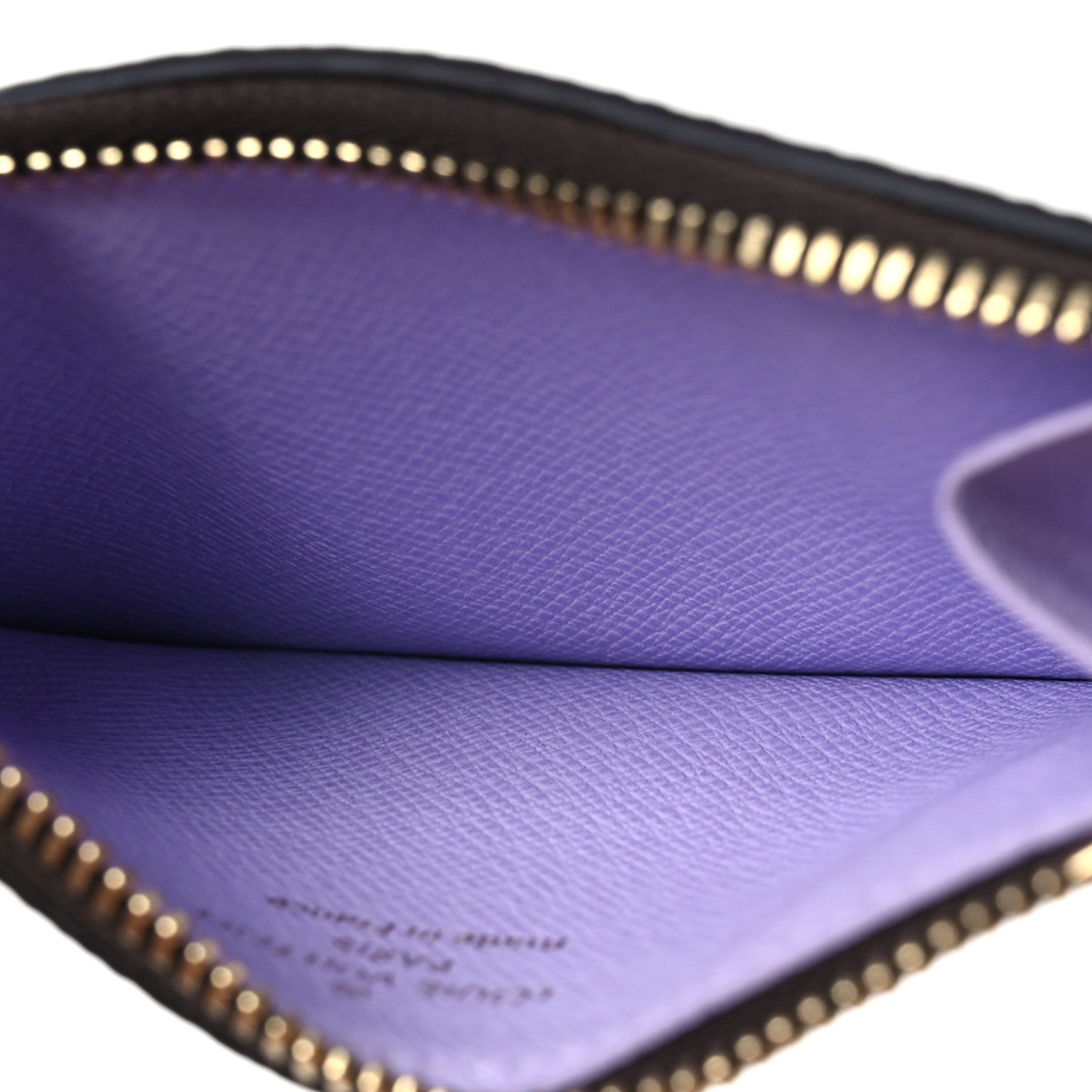 Louis Vuitton Monogram Zipped Romy Card Holder Bubble Tea 5 of 9