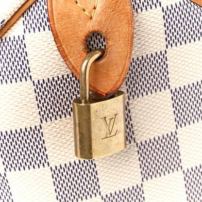 Louis Vuitton Damier Azur Speedy 30 8 of 11