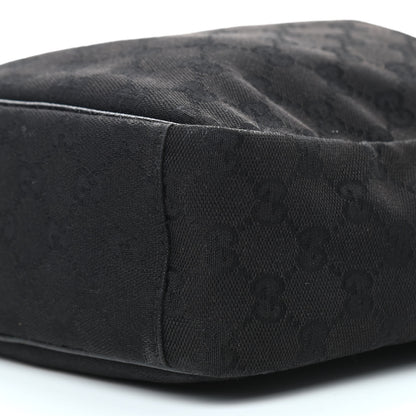 Gucci Monogram Messenger Bag Black 9 of 9