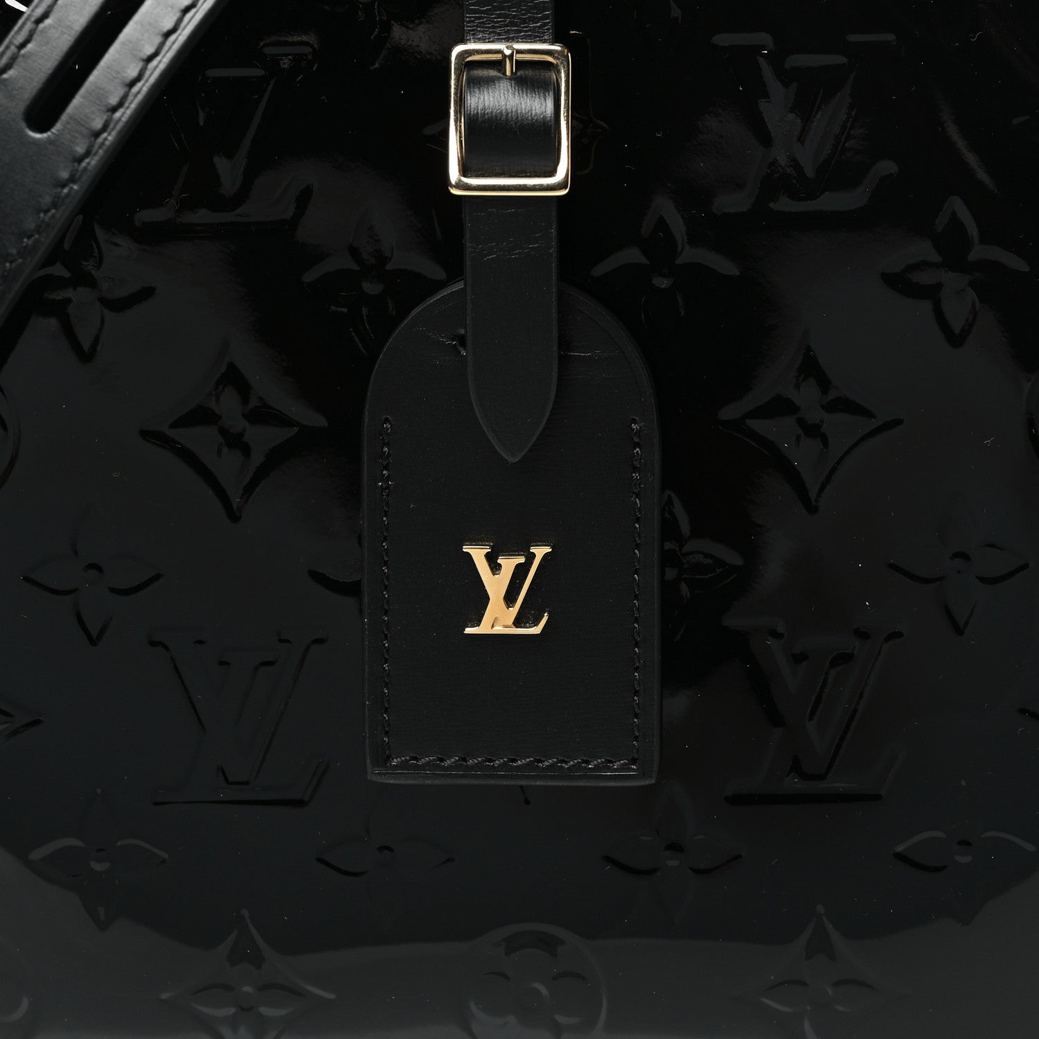 Louis Vuitton Vernis Boite Chapeau Souple MM Black 7 of 10