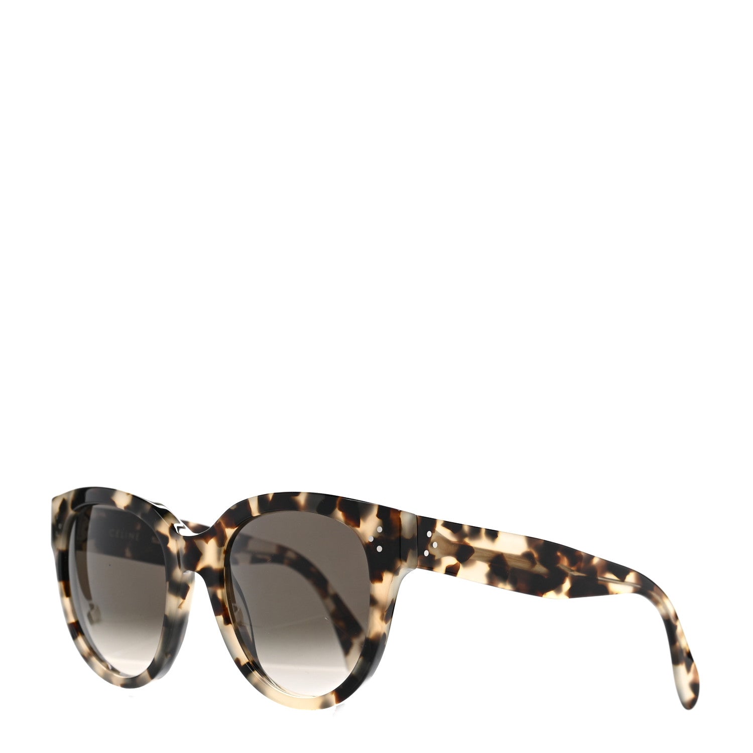 Celine Audrey Sunglasses CL 41755 Spotted Havana 1 of 7