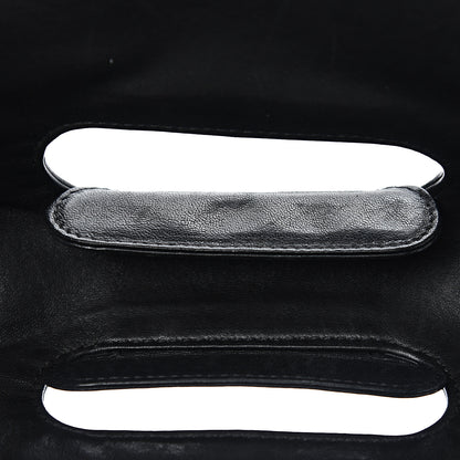 Chanel Washed Lambskin Maxi Take Away Flap Bag Black 10 of 20