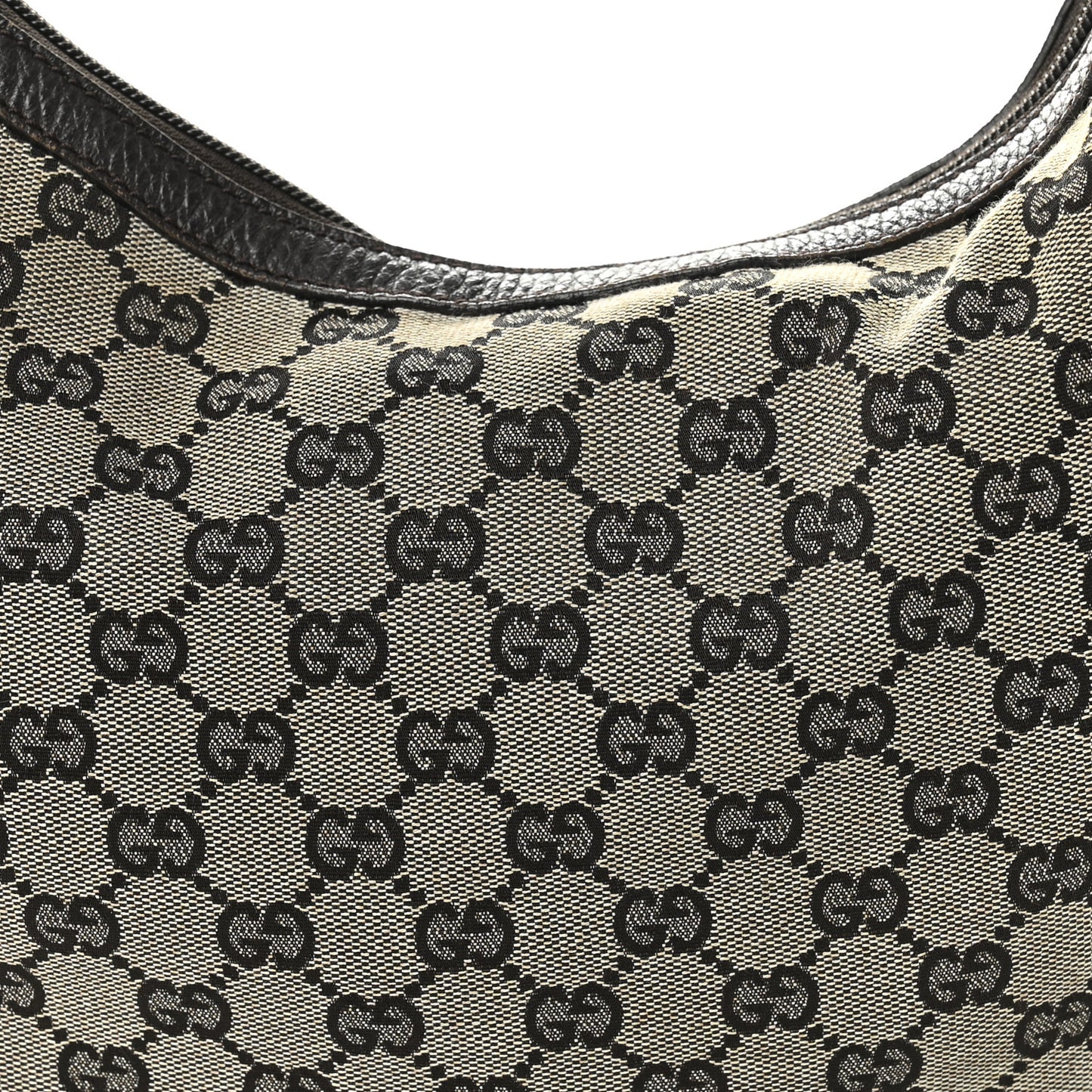 Monogram Half Moon Hobo Dark Brown