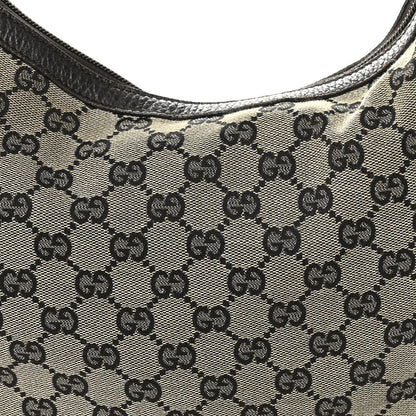 Gucci Monogram Half Moon Hobo Dark Brown 8 of 12