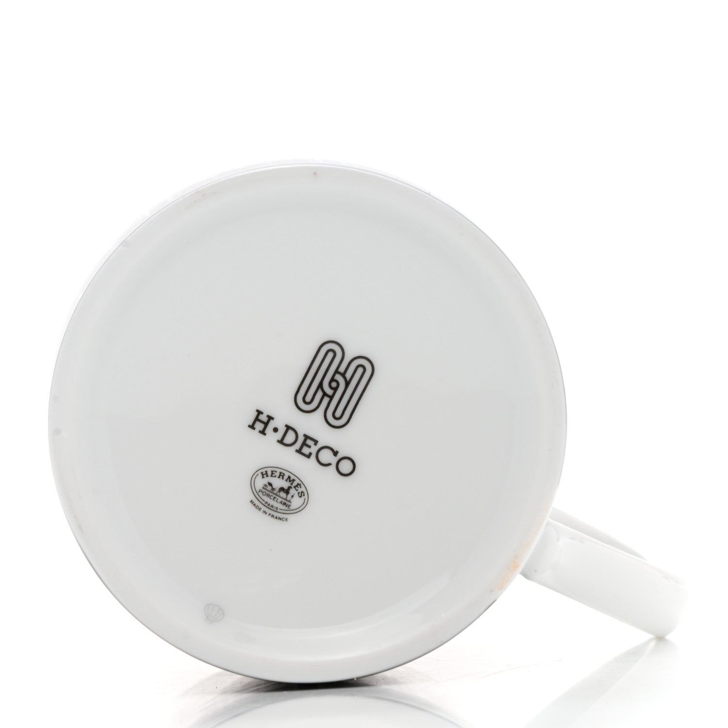 Hermes Porcelain H Deco Mug N°2 Black 5 of 9