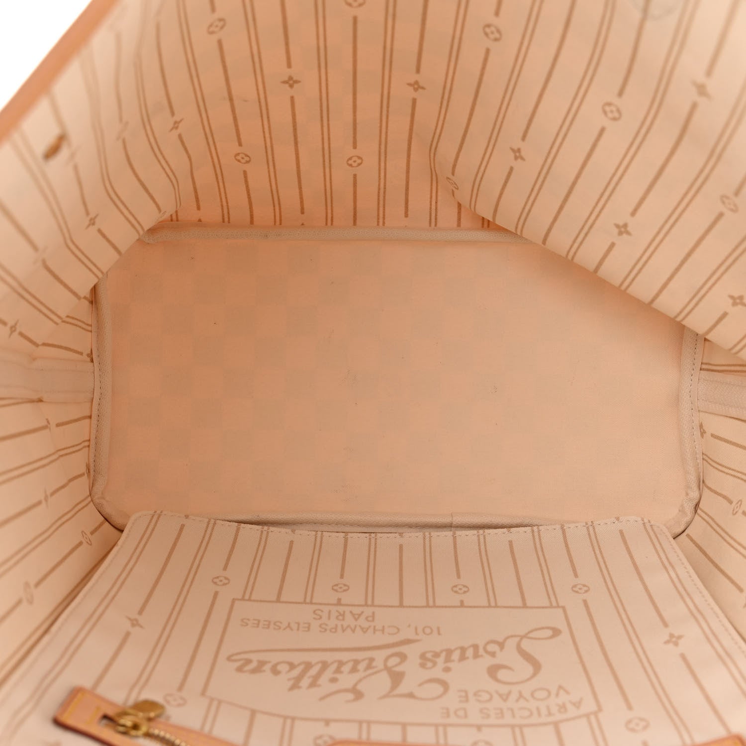 Louis Vuitton Damier Azur Neverfull MM 5 of 10