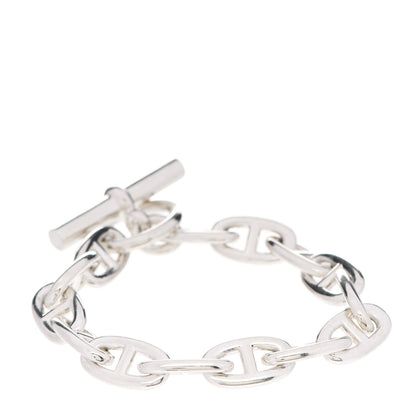 Hermes Sterling Silver MM Chaine d'Ancre Bracelet 1 of 5
