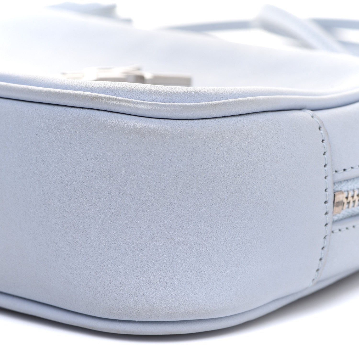 Saint Laurent Nappa Monogram Blogger Bag Sky Blue 9 of 9