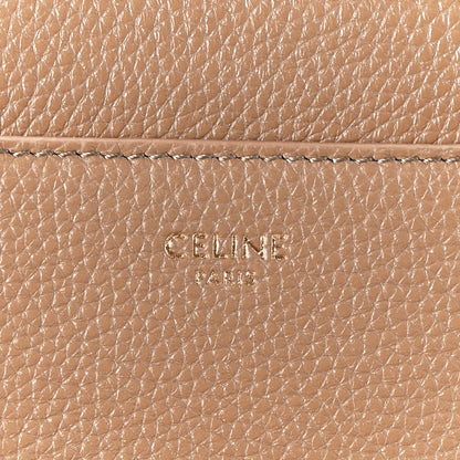 Celine Grained Calfskin Small 16 Top Handle Bag Beige 9 of 15