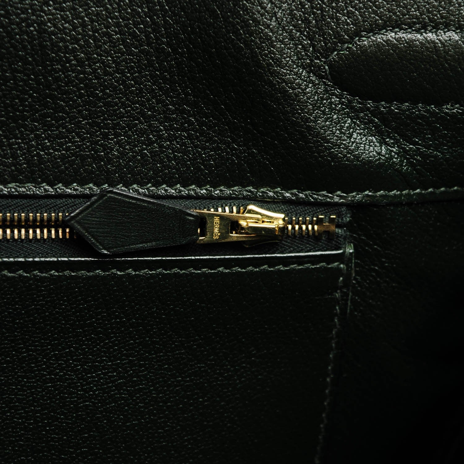 Hermes Box Vibrato Birkin 35 Vert Fonce 5 of 22