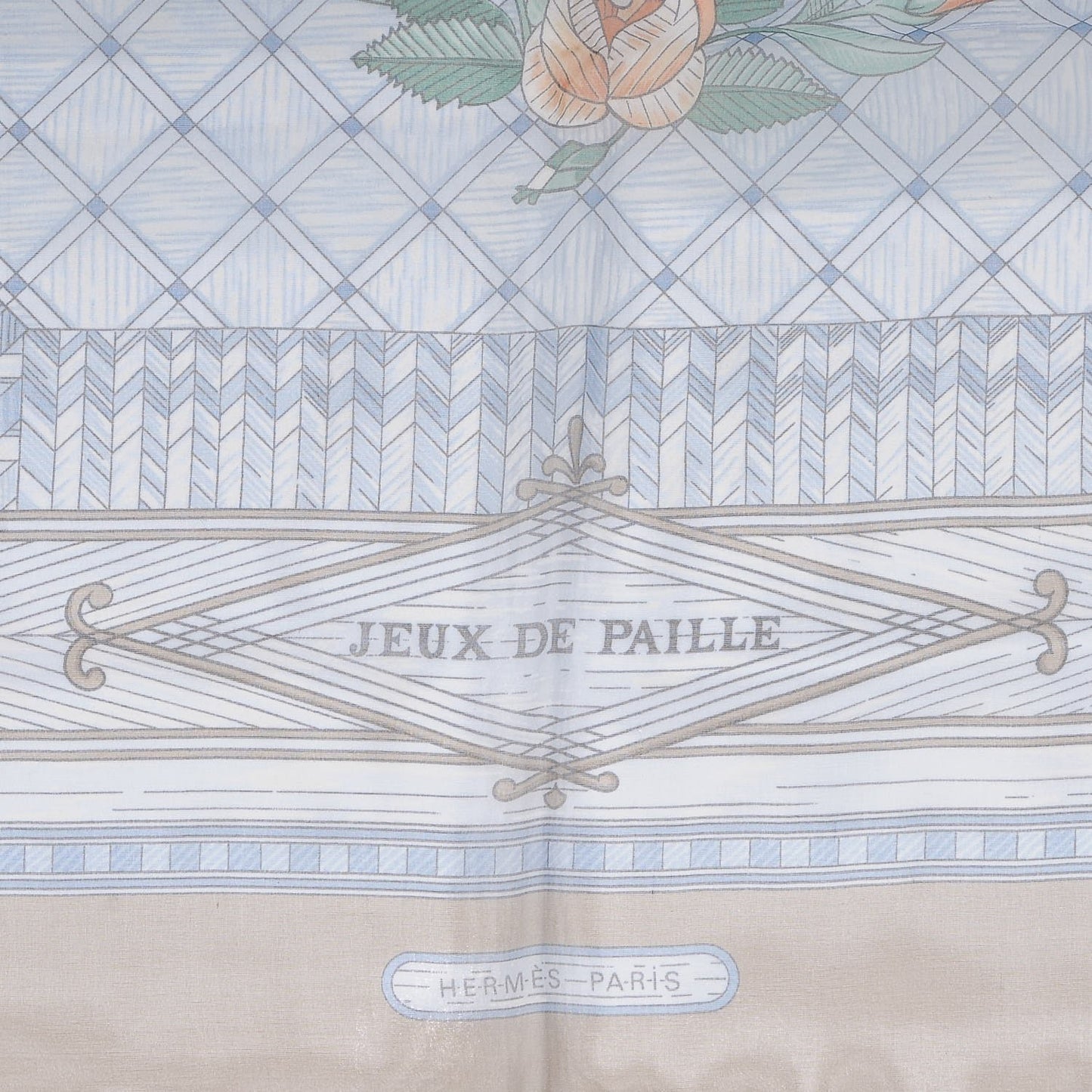 Silk Jeux De Paille 90 Scarf