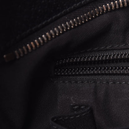 Gucci Monogram Web Medium Double Pocket Messenger Bag Black 8 of 14