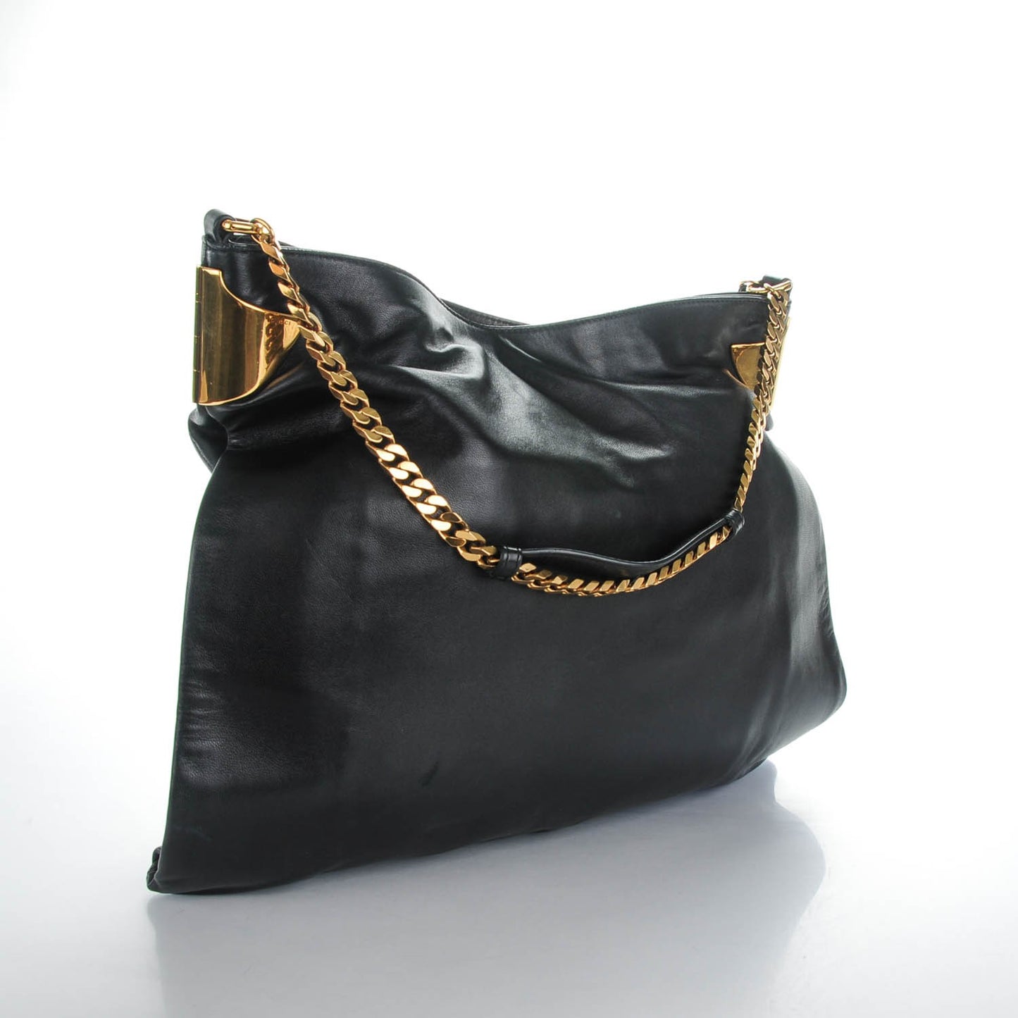 Lambskin Large 1970 Shoulder Bag Black