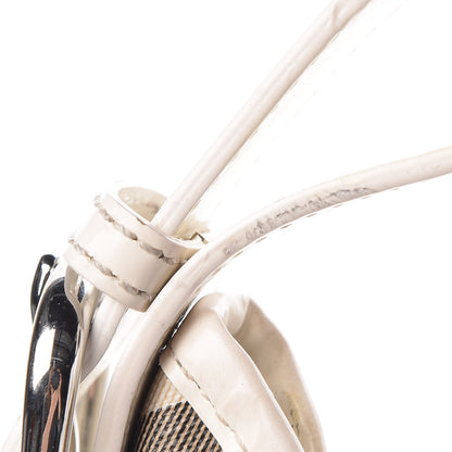 Burberry Supernova Check Large Larkin Hobo White 16 of 20