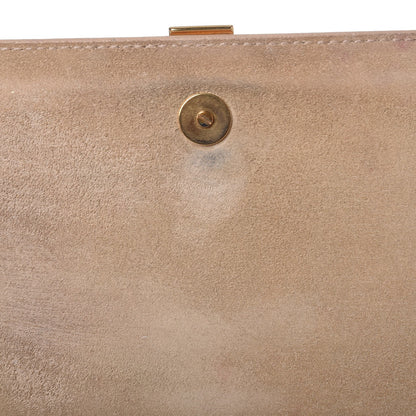 Saint Laurent Calfskin Classic Y Ligne Clutch Light Beige 10 of 11