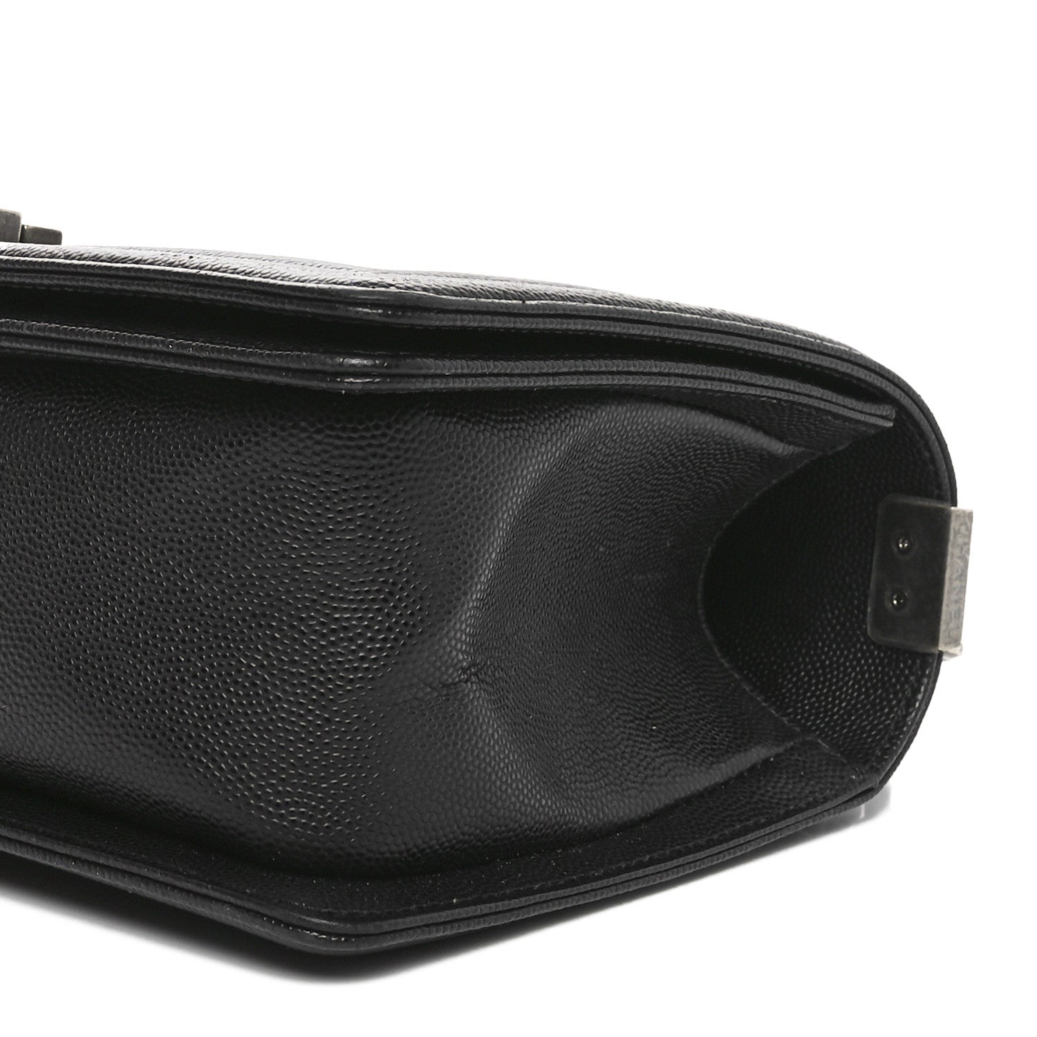 Chanel Caviar Quilted Medium Boy Flap Black 10 of 11