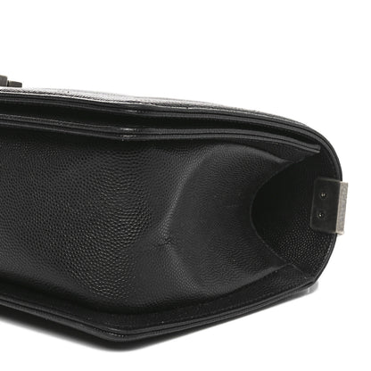 Chanel Caviar Quilted Medium Boy Flap Black 10 of 11
