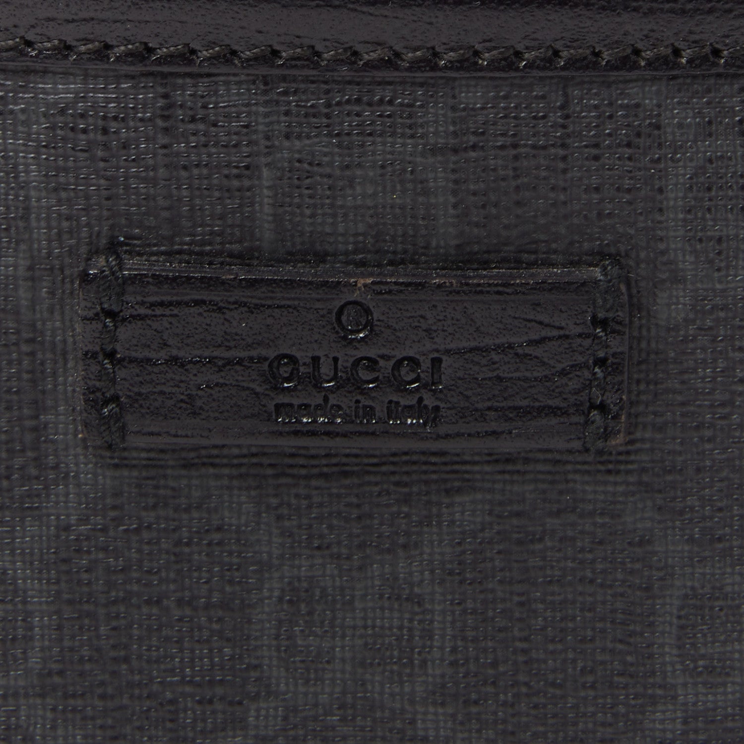 Gucci GG Plus Flat Messenger Bag Black Grey 7 of 9