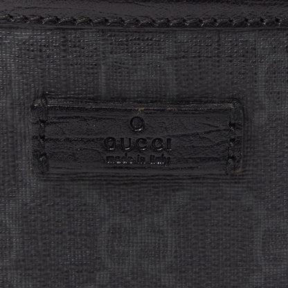 Gucci GG Plus Flat Messenger Bag Black Grey 7 of 9